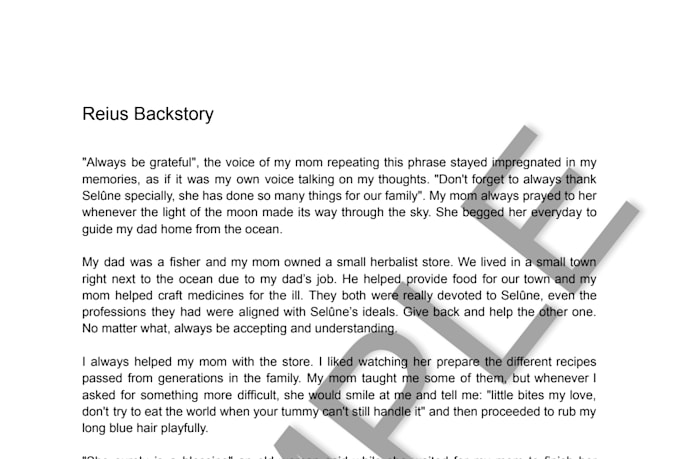 write a backstory for your dnd 5e character
